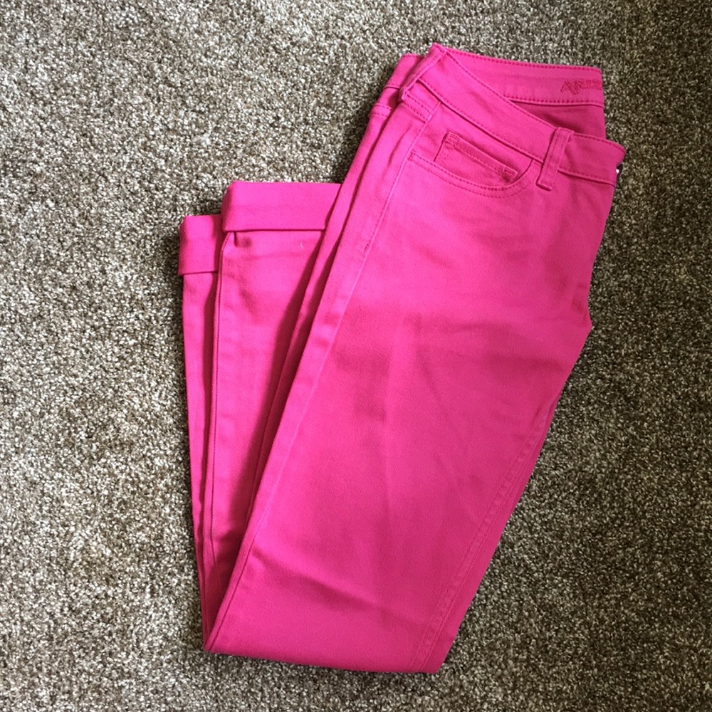 Hot pink jean